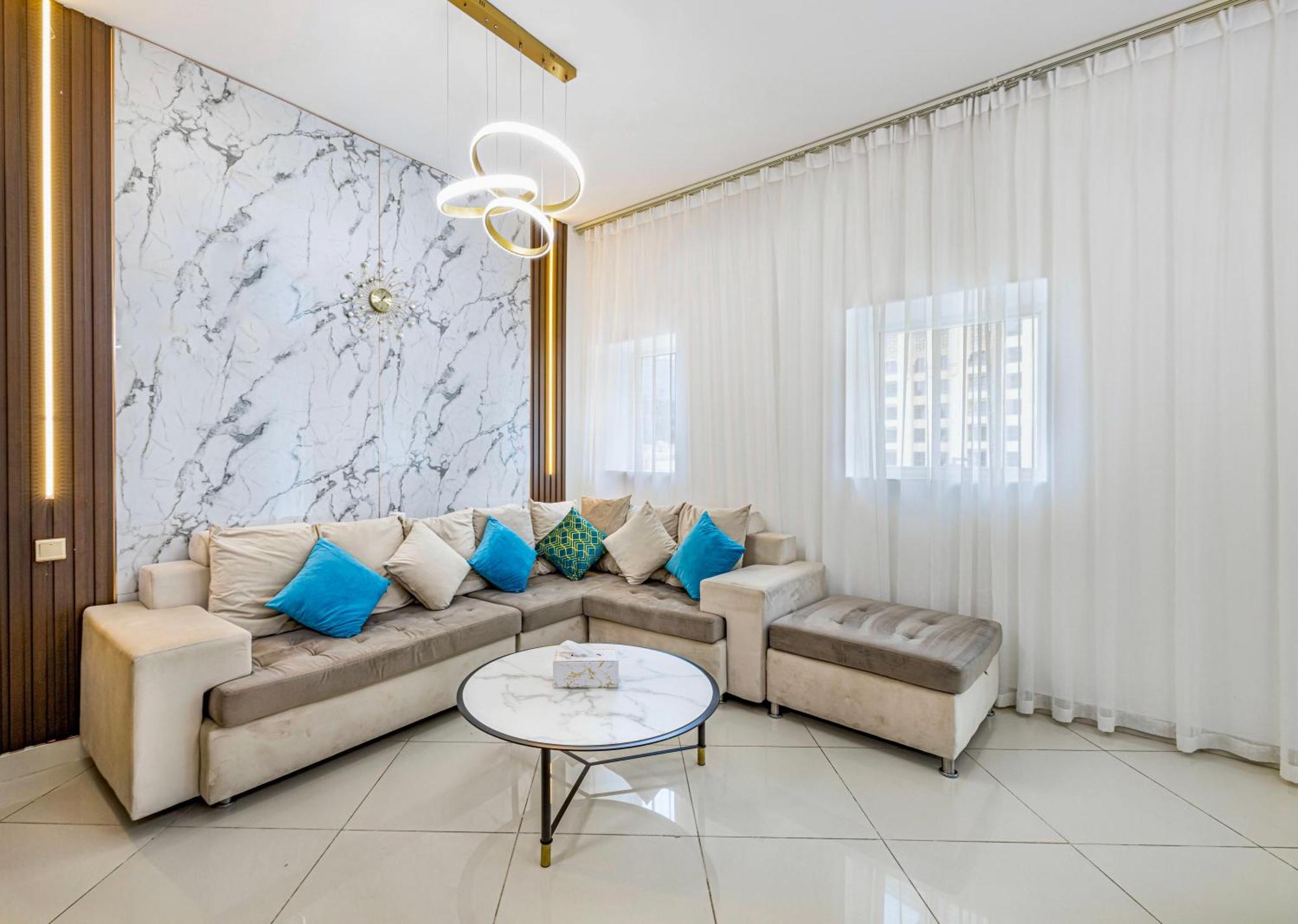 5 Star Serviced Apartment With Beach Access In The Heart Of Dubai Marina Free Welcome Gift Box Upon Arrival Exteriér fotografie